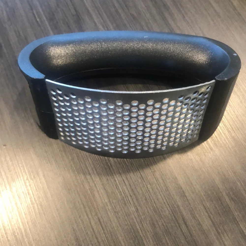 GARLIC Press Grater Crack Peel Peeler Tube Green